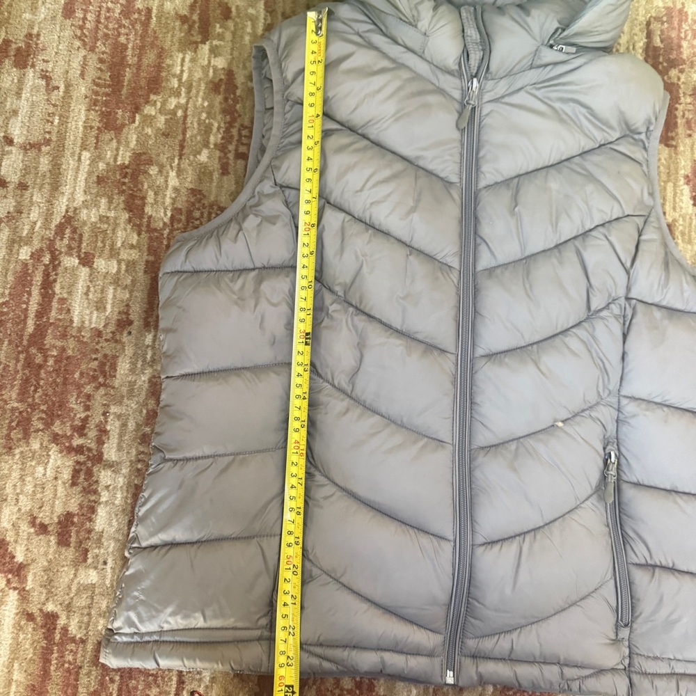 Charter Club Brown Quilted Vest - Picture 4 of 8